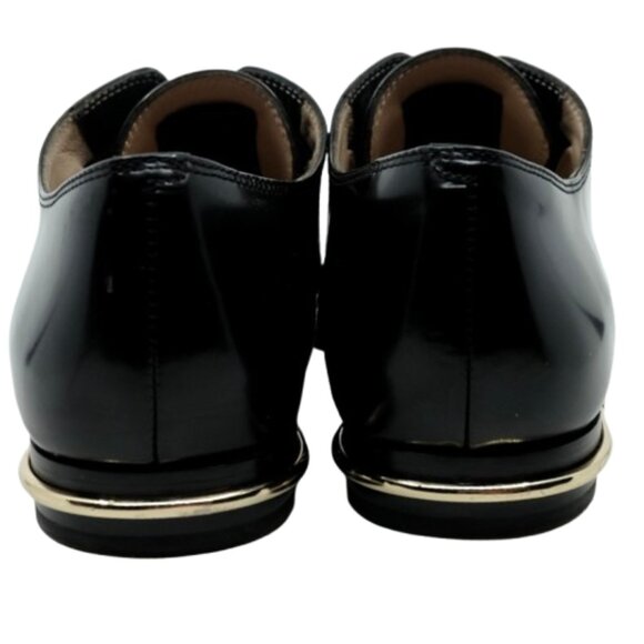 TORY BURCH~Ryder Loafer~SOFT BOXCALF BLACK LEATHER WOMENS SHOES SIZE 7 - Picture 7 of 7